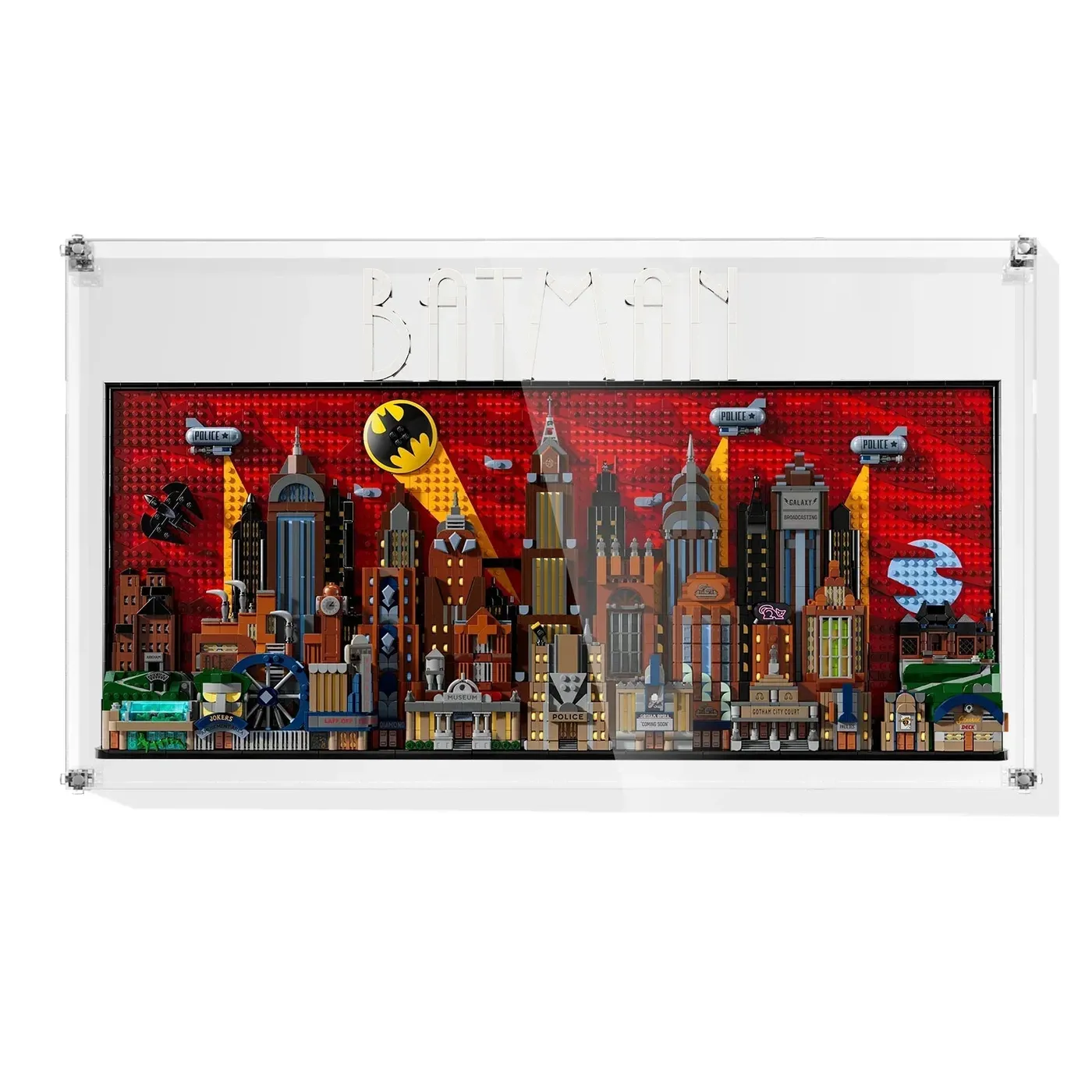 Ochronna gablota ekspozycyjna do LEGO® Gotham City 76271