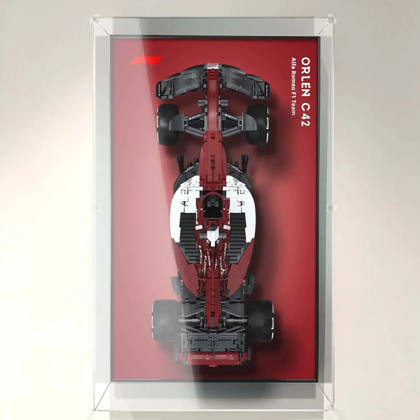 Väggmonterad displayram för Alfa Romeo F1 Team ORLEN C42 C64005 — 11