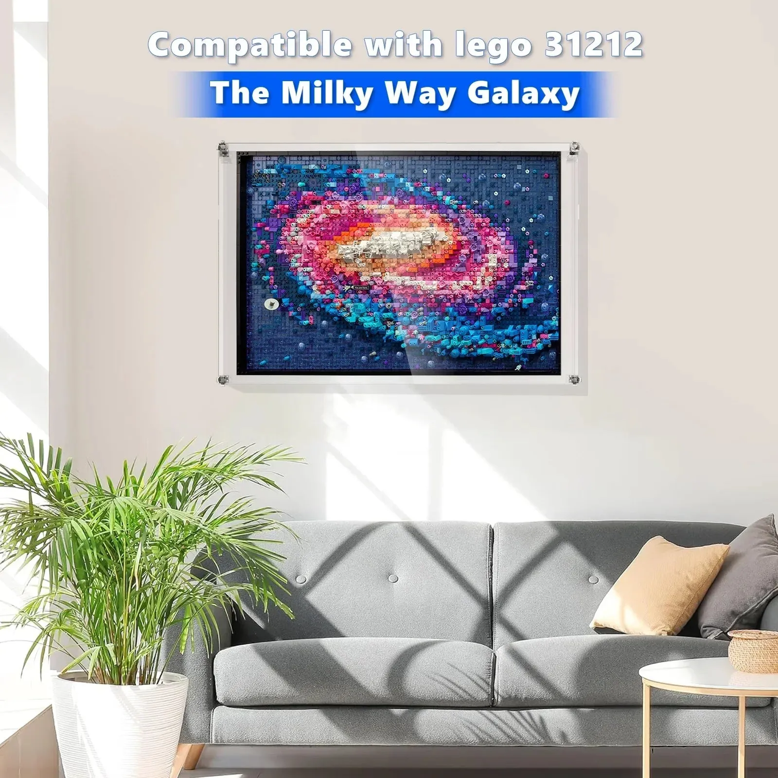 Display Case for LEGO® Art The Milky Way Galaxy 31212 - KABO