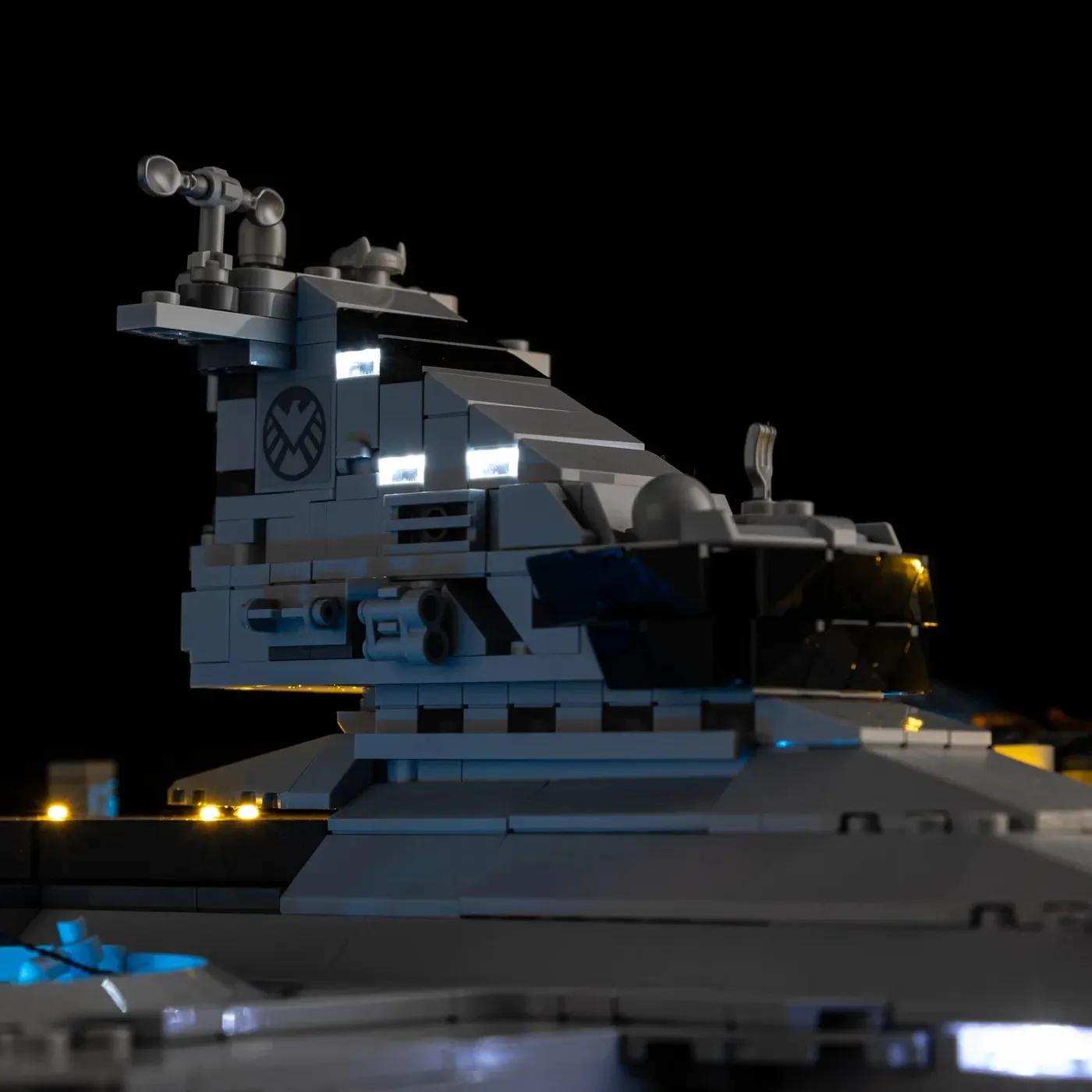 Premium Light Kit Compatible with LEGO Marvel S.H.I.E.L.D. Helicarrier 76354 — 24