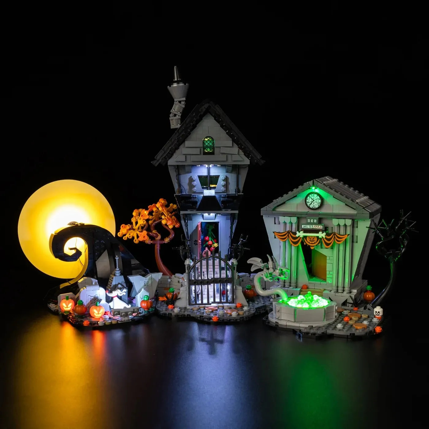 Premium apšvietimo rinkinys, suderinamas su LEGO Ideas Disney Tim Burton's The Nightmare Before Christmas 21351 — 3