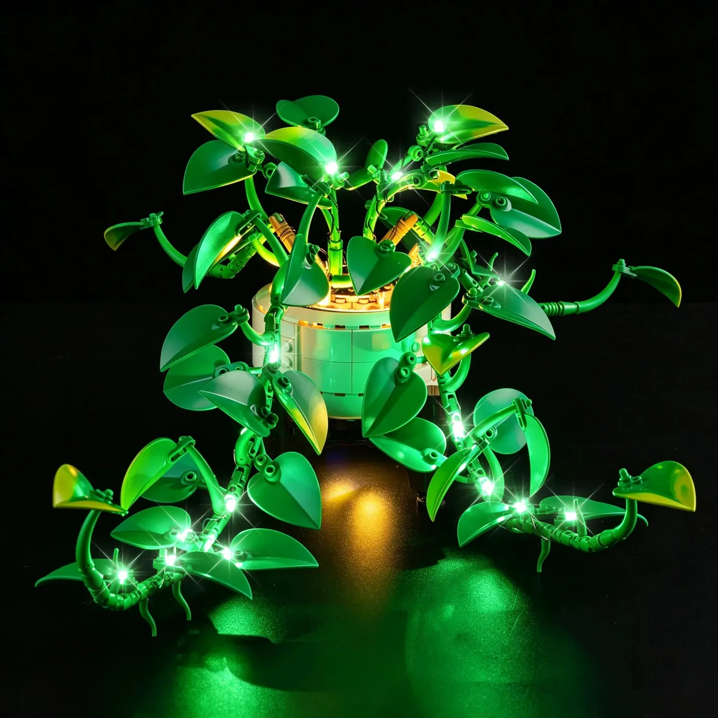 Premium apšvietimo rinkinys, suderinamas su LEGO Botanicals Hanging Golden Pothos 11512 — 3