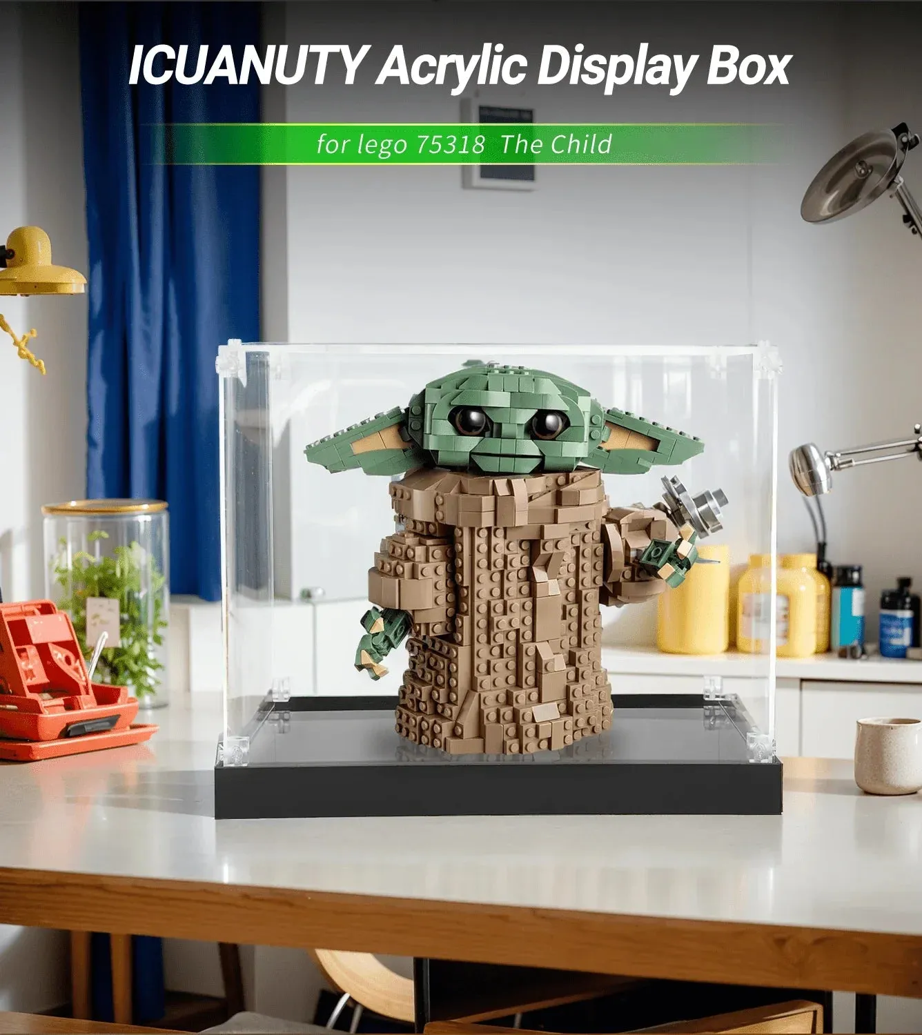 Eksponavimo dėžė LEGO Star Wars: The Mandalorian The Child 75318 — 2