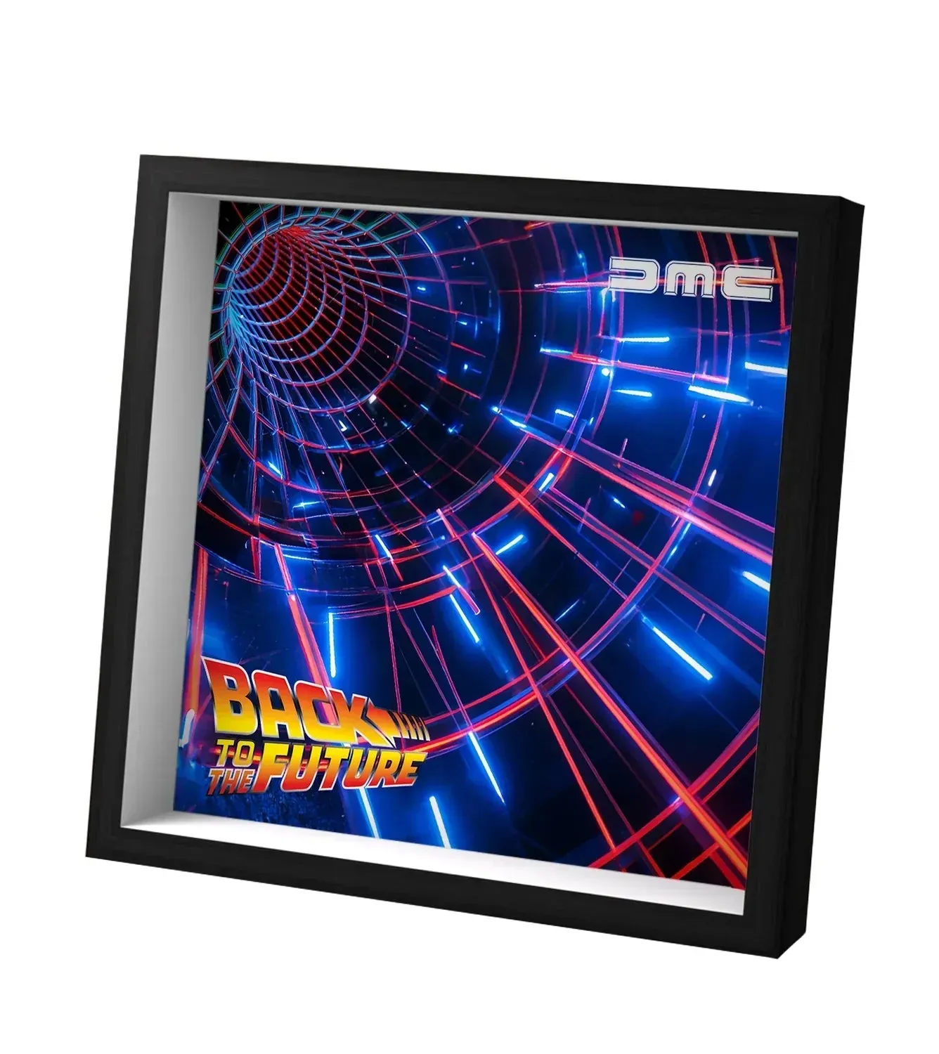 Displayrahmen kompatibel mit LEGO® Speed Champions Back to the Future 77256