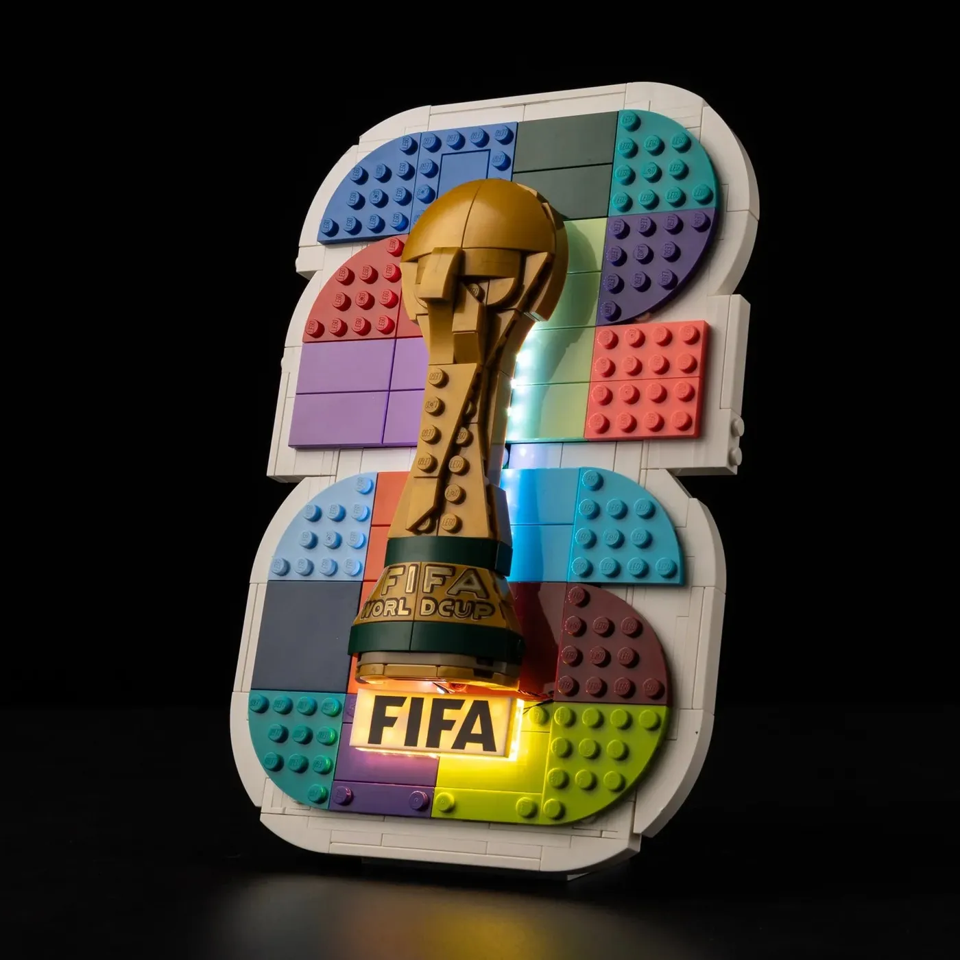 Premium Light Kit Compatible with LEGO® Editions FIFA World Cup 2026™ Official Emblem 43032 — 5