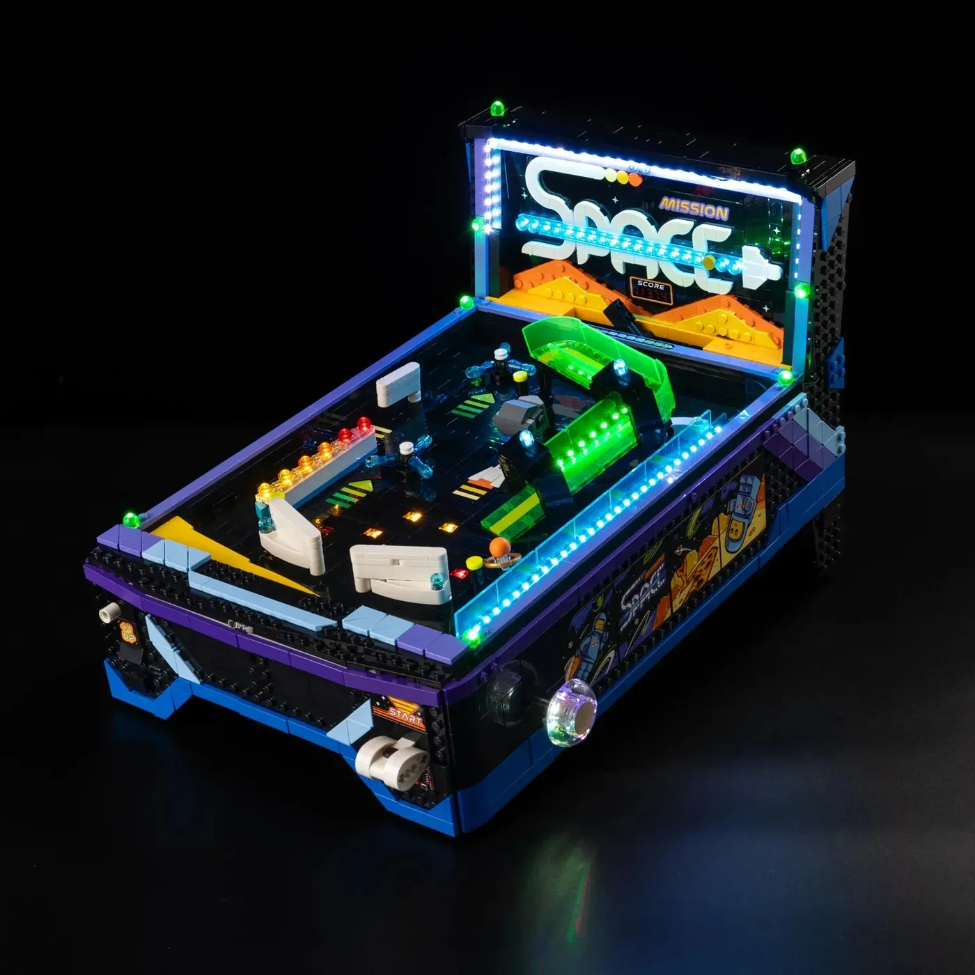 Premium-Beleuchtungsset kompatibel mit LEGO® Icons Arcade Pinball Machine 11374 — 5