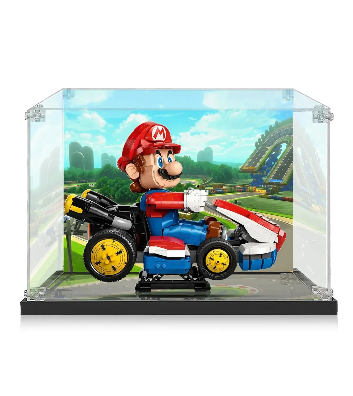 Vitrine für LEGO® Super Mario™ Mario Kart™ – Mario & Standard Kart 72037 — 7