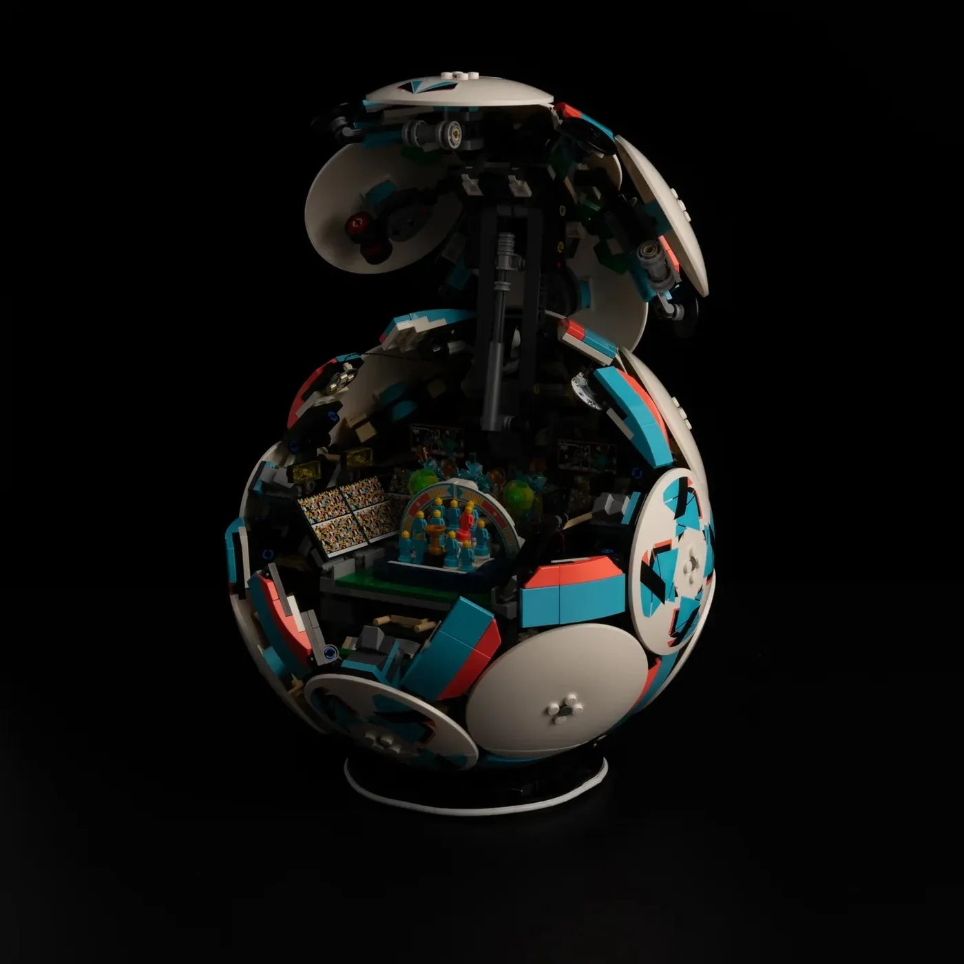 Premium apšvietimo rinkinys, suderinamas su LEGO® Editions Soccer Ball 43019 — 8