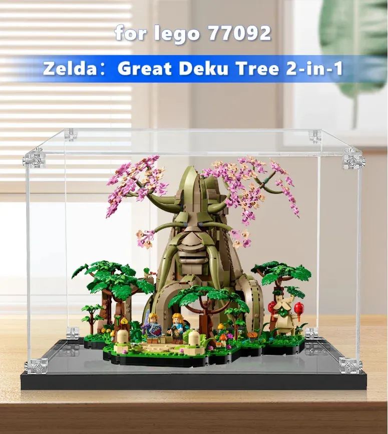 Vitrine für LEGO® The Legend of Zelda™ Great Deku Tree 2-in-1 77092