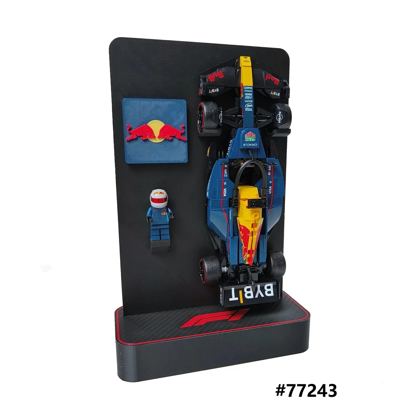 F1 Vertical Display Stand for Lego Speed Champions — 2