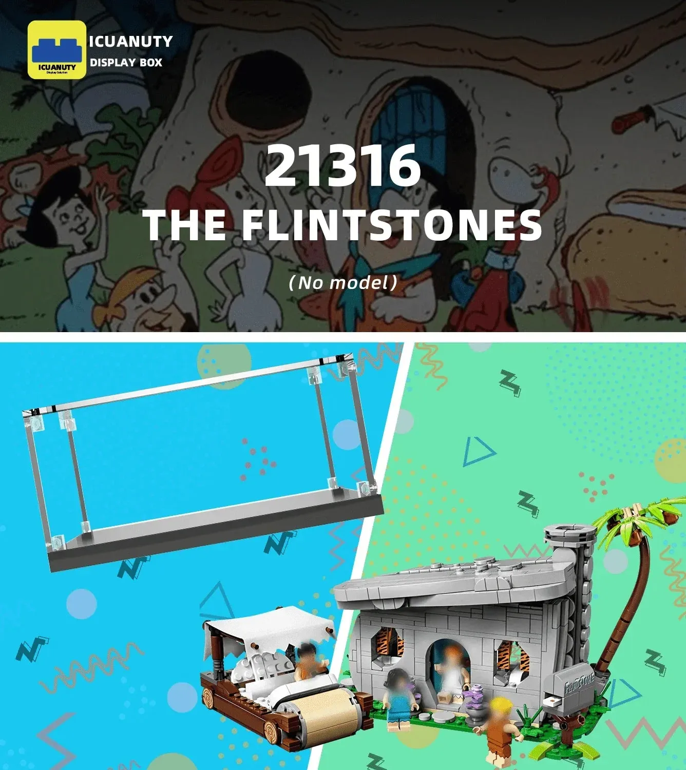Montrar för LEGO Ideas The Flintstones 21316 — 4