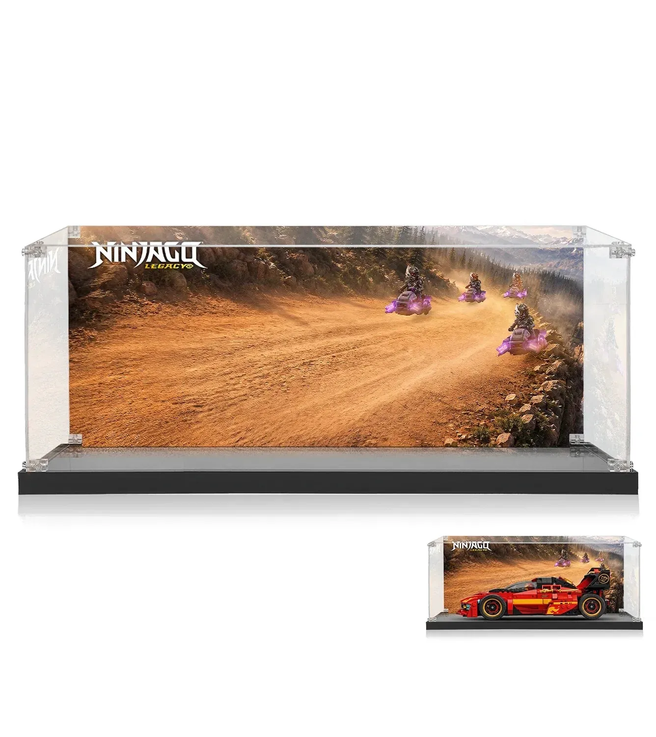 Display Case for LEGO® NINJAGO® X-1 Ninja Charger 71867 — 2