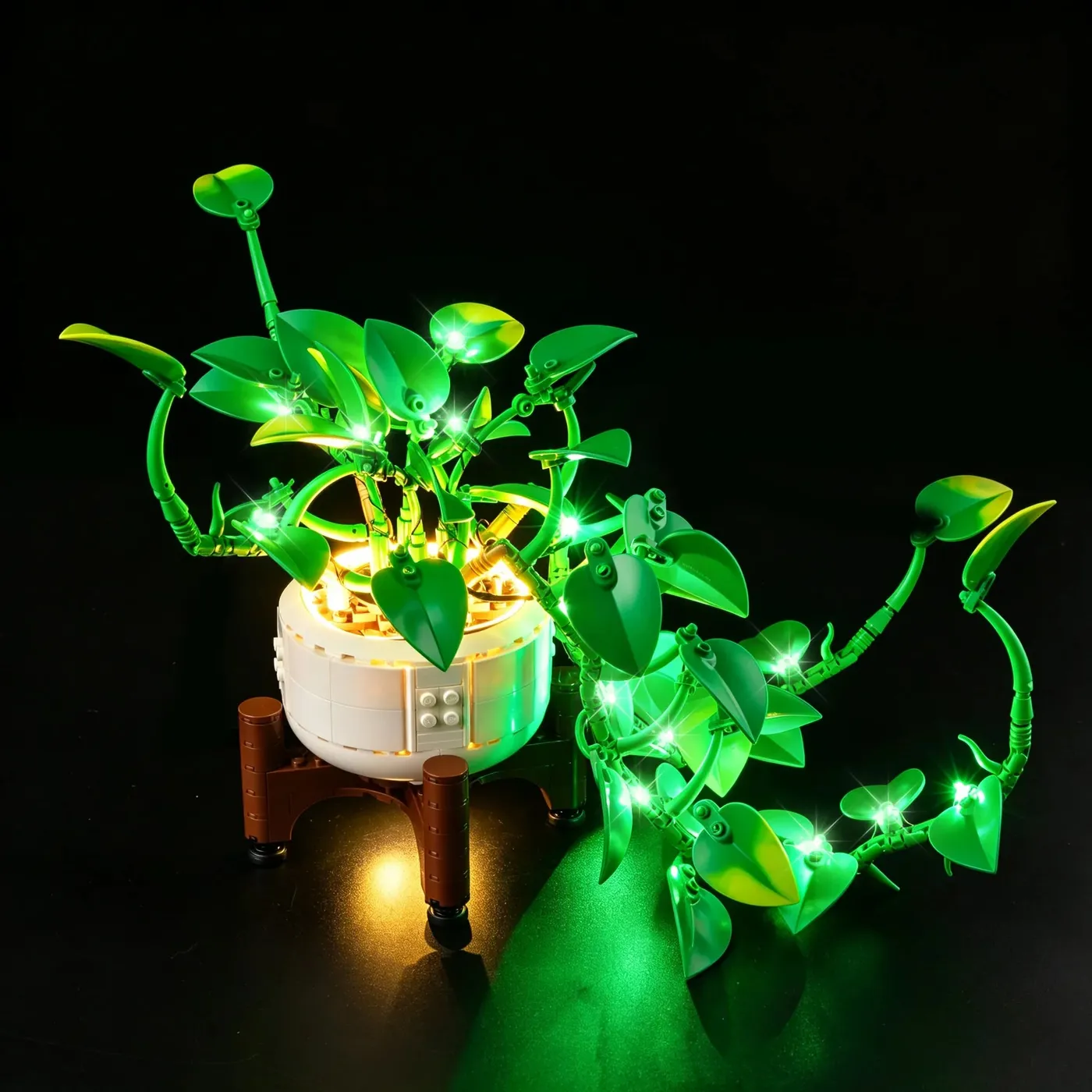Premium apšvietimo rinkinys, suderinamas su LEGO Botanicals Hanging Golden Pothos 11512 — 18