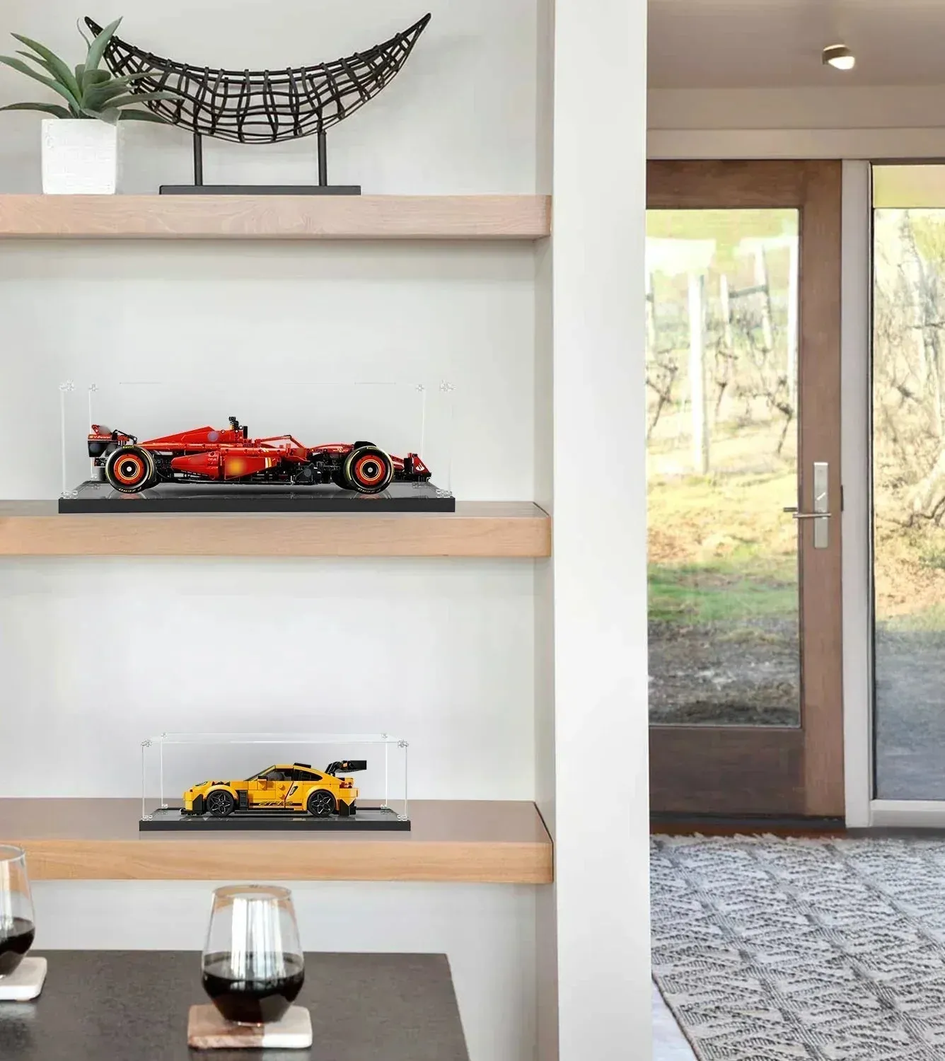 Gablota ekspozycyjna do LEGO® Speed Champions Porsche 911 GT3 RS Super Car 77239 — 7