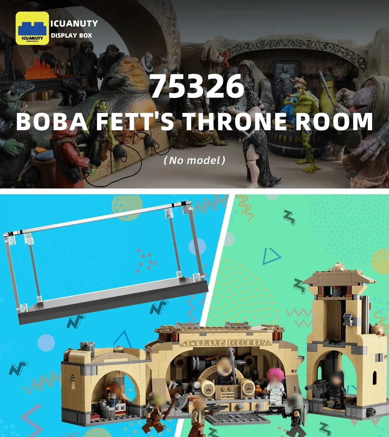 Monter för Lego Boba Fett's Throne Room 75326 — 6