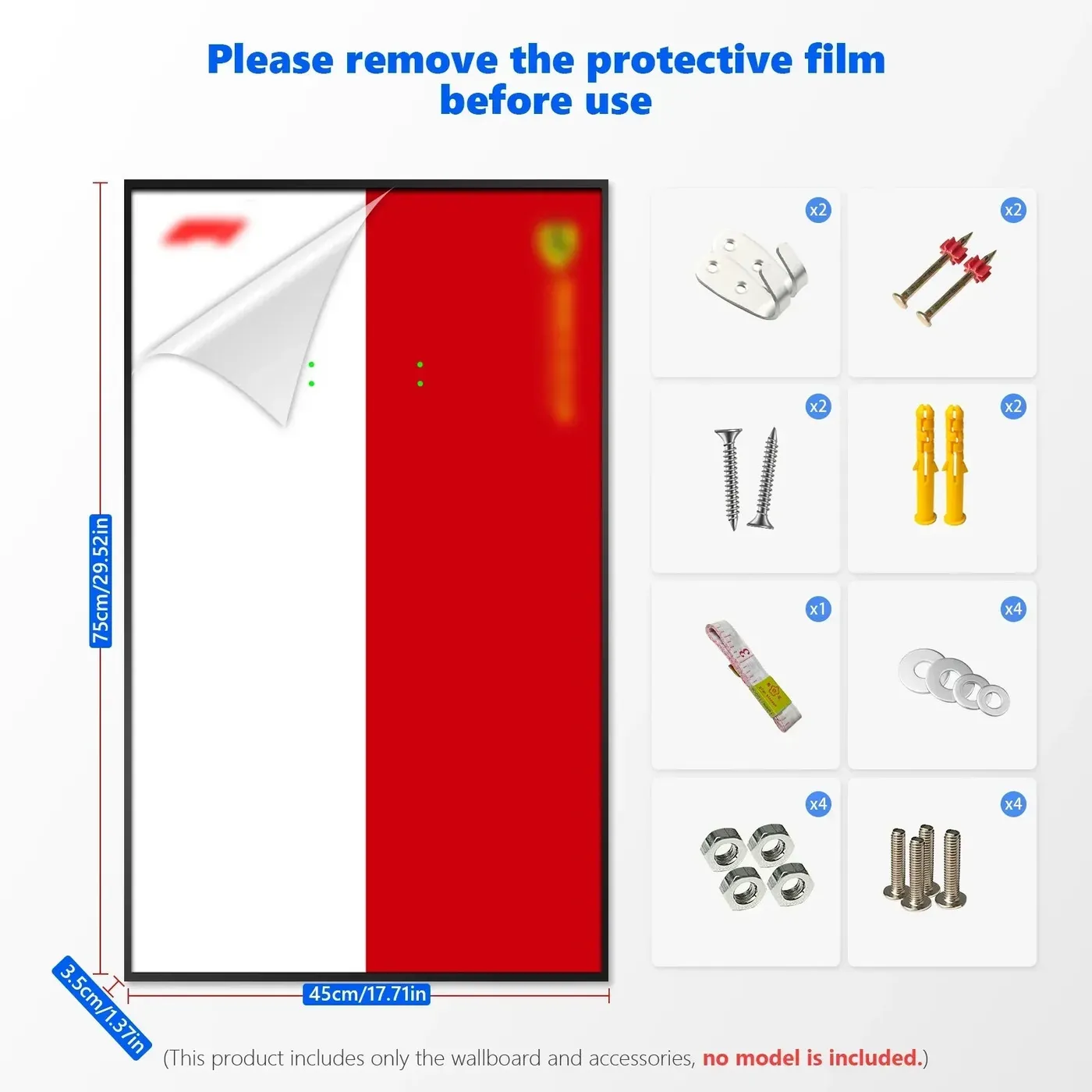 [Seria SplitBackdrop™] Ramka ścienna do samochodów F1 LEGO Technic — 9