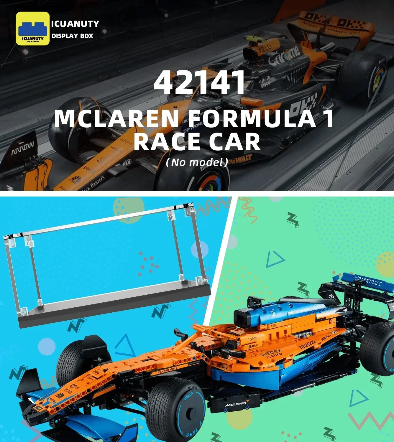 Monter för Lego McLaren Formula 1 Race Car 42141 — 6