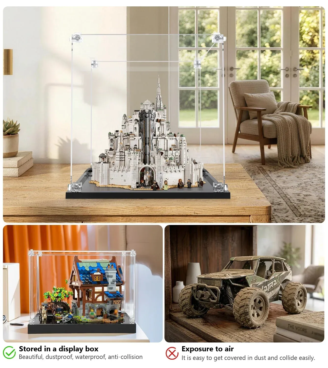 Monter för LEGO® Icons The Lord of the Rings: Minas Tirith™ 11377 — 13