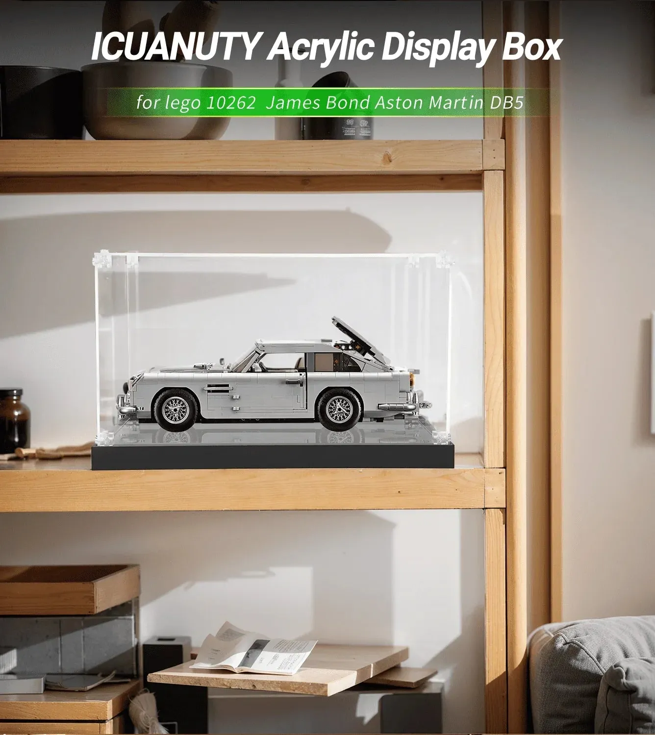 Vitrine für LEGO James Bond Aston Martin DB5 10262 — 2