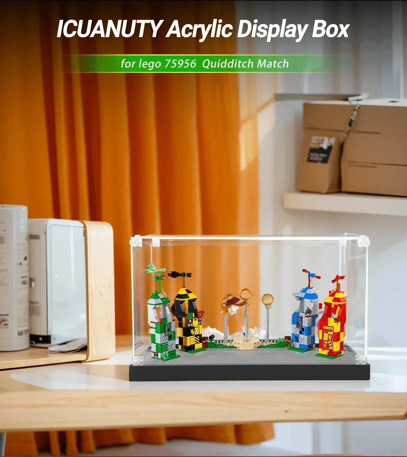 Vitrine für LEGO Harry Potter Quidditch Match 75956 — 2