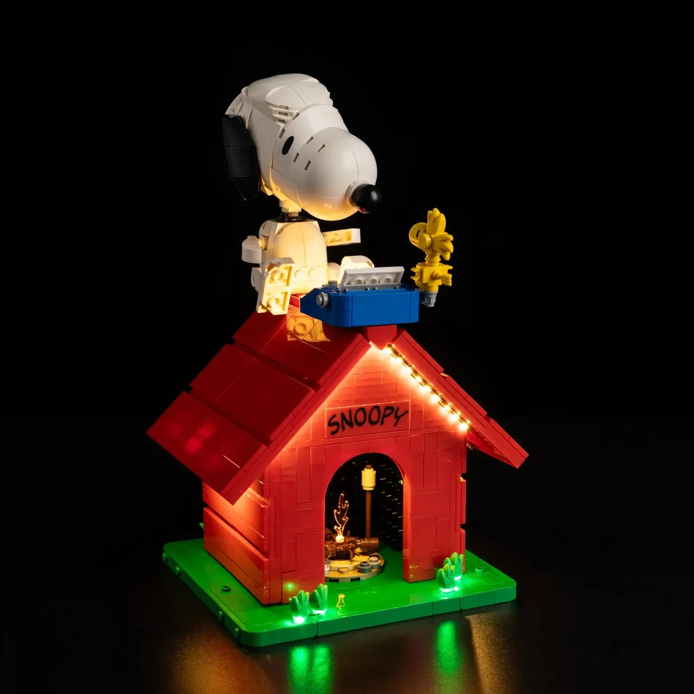 Premium-Beleuchtungsset kompatibel mit LEGO Ideas Peanuts: Snoopy's Doghouse 21368