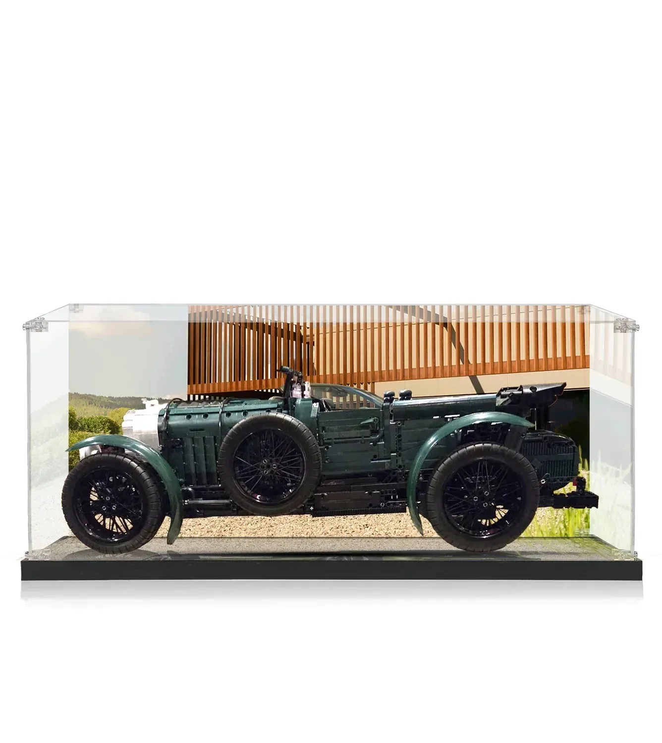 Vitrine für den Oldtimer MouldKing Bentley Blower 13191 — 7