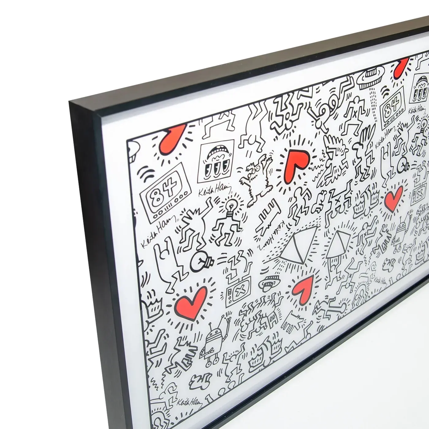 Wall display frame for LEGO Art Keith Haring – Dancing Figures 31216 — 7