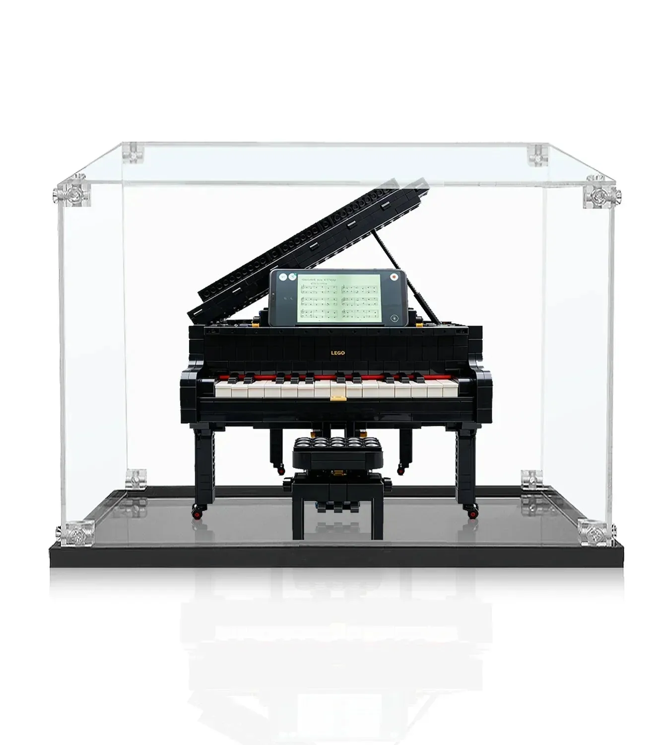 Vitrine kompatibel mit LEGO® Ideas Grand Piano 21323 — 3