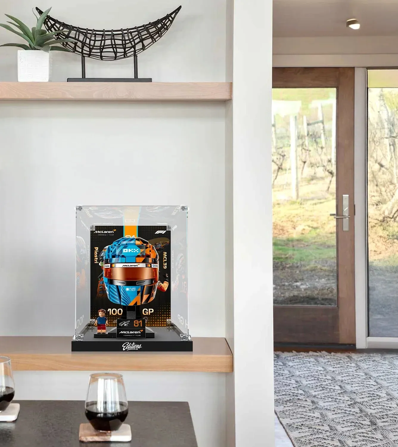 Eksponavimo dėžė LEGO® Editions McLaren Mastercard F1® Team Oscar Piastri Helmet 43017 — 13