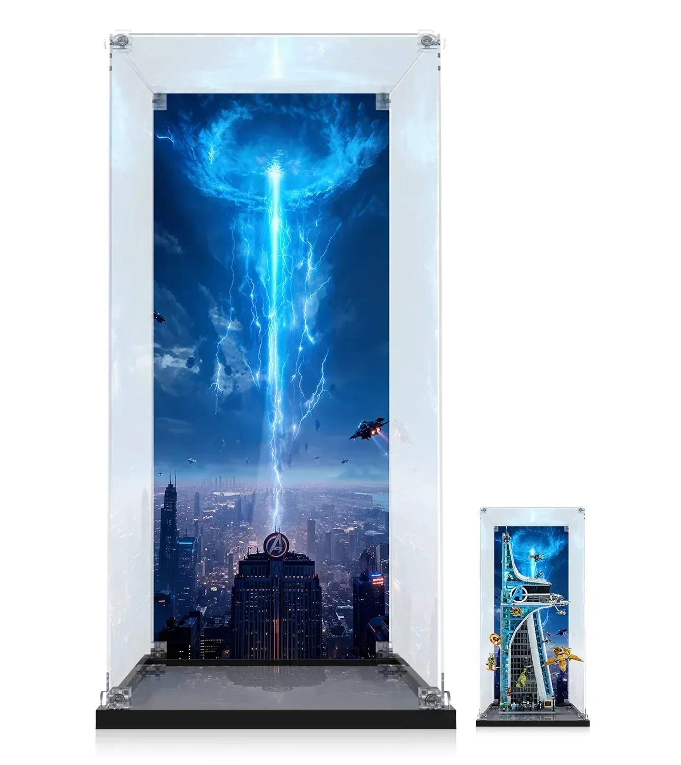 Exklusiv montrar i akryl för LEGO® Marvel Avengers Tower (76269) — 2
