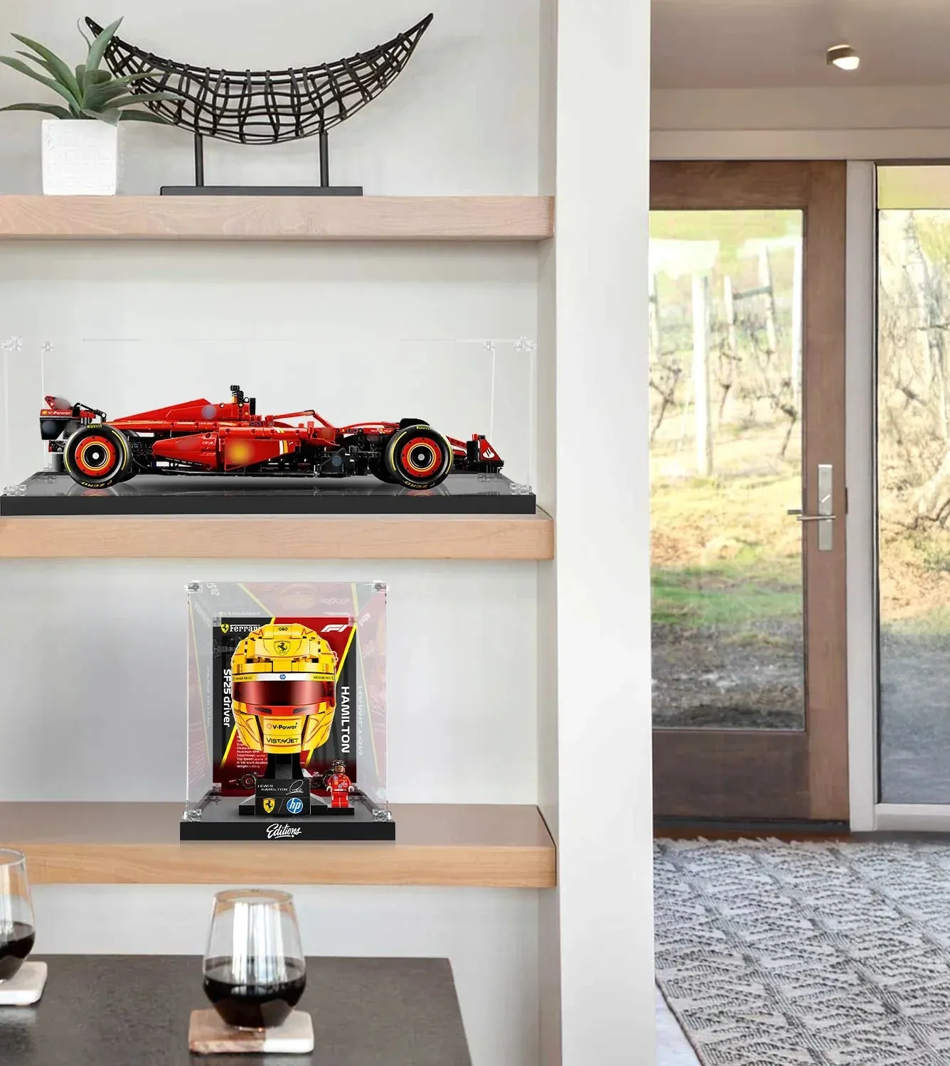 Eksponavimo dėžė LEGO® Ferrari HP Lewis Hamilton Helmet 43022 — 15