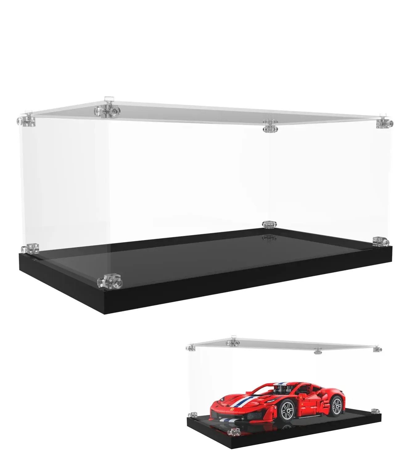 Vitrine für LEGO Technic™ Ferrari 488 Pista Car 42235 — 4