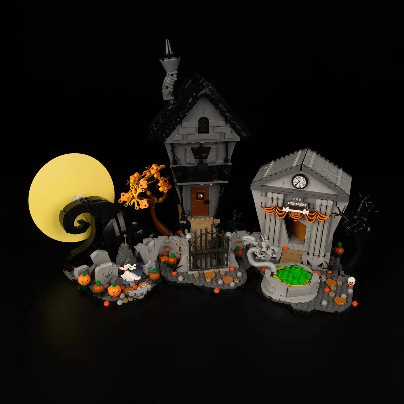 Premium apšvietimo rinkinys, suderinamas su LEGO Ideas Disney Tim Burton's The Nightmare Before Christmas 21351 — 12