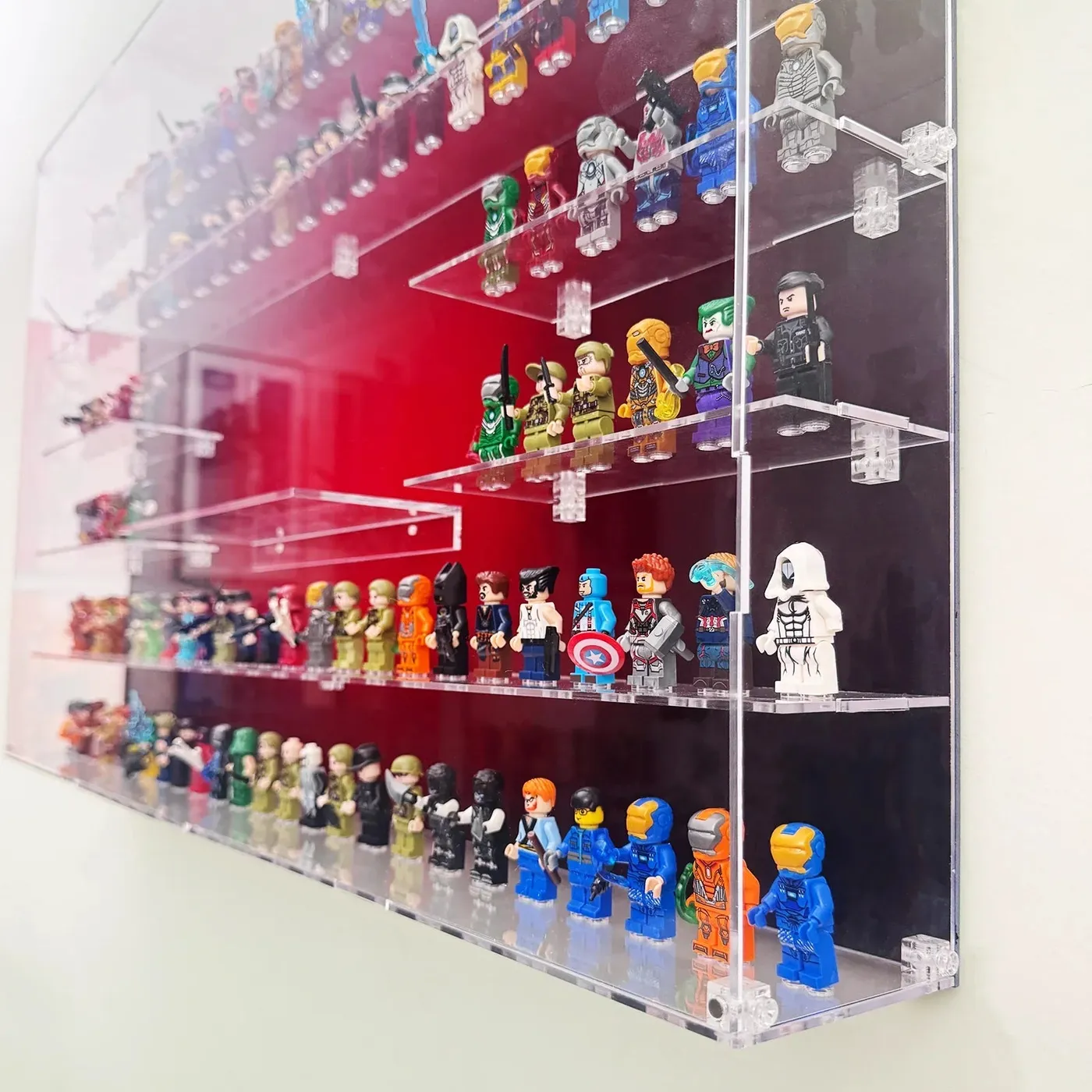 Vitrine für LEGO® Marvel Minifigures 6-Tier 76313 — 3
