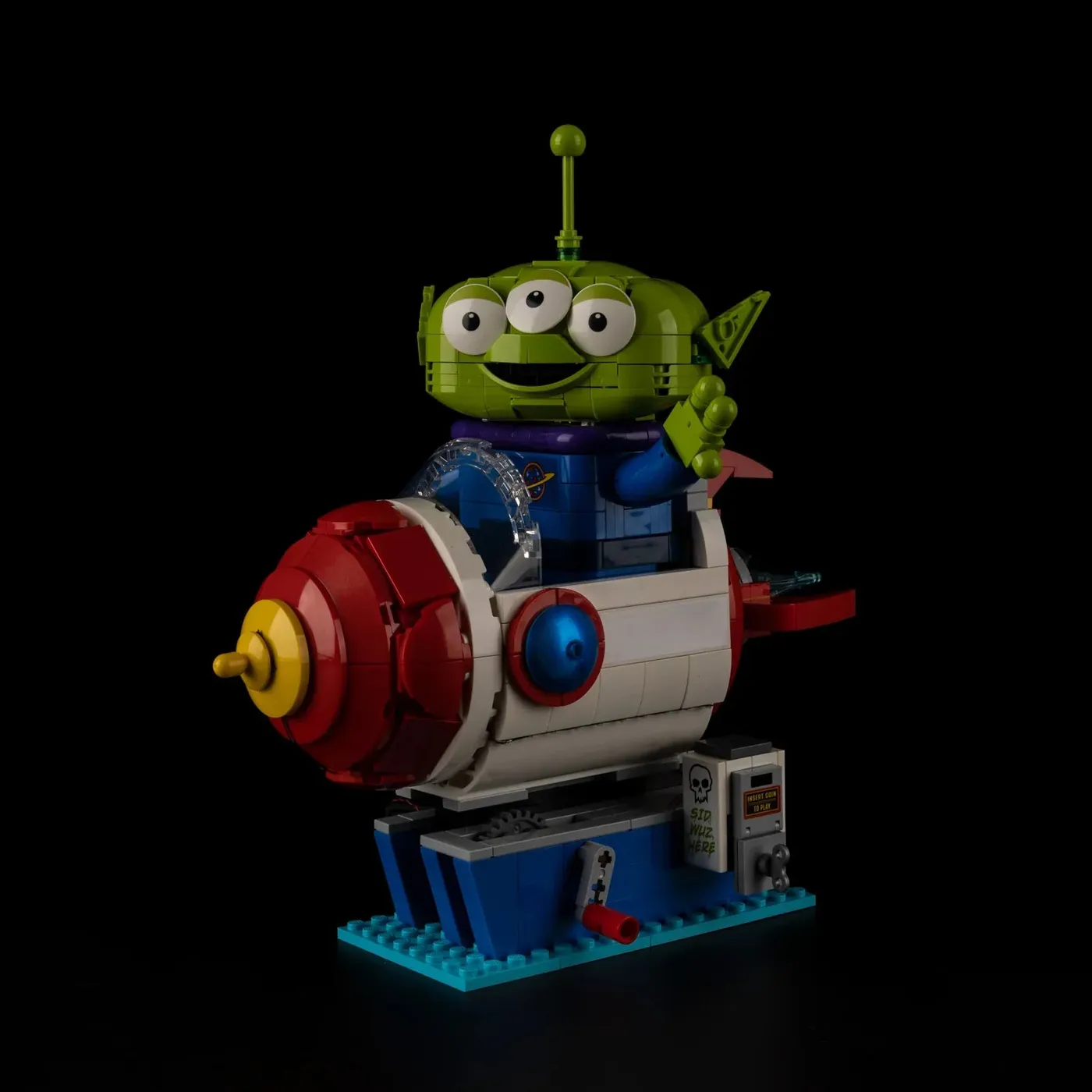 Premium-belysningskit kompatibelt med LEGO® Disney™ Alien with Pizza Planet Rocket Ride 43307 — 4