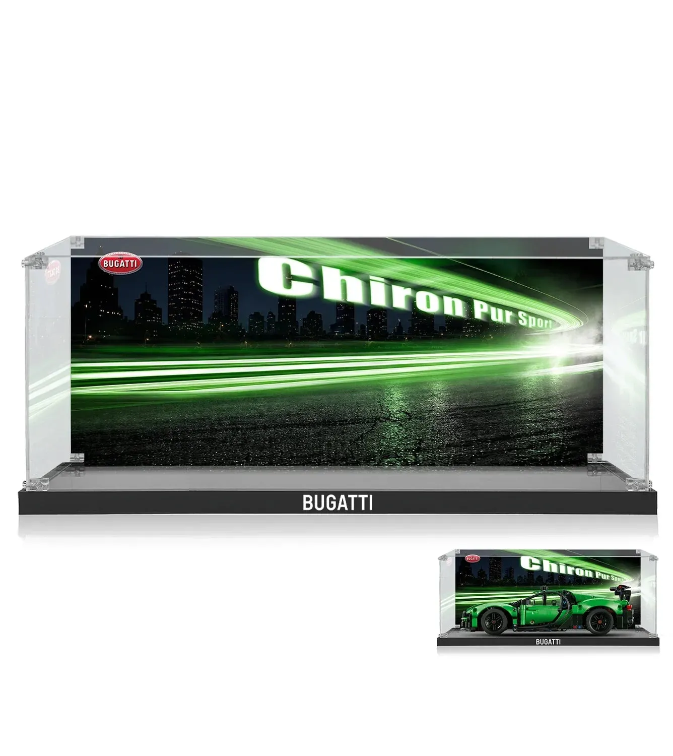Monter för LEGO® Technic™ Green Bugatti Chiron Pur Sport 42241 — 6