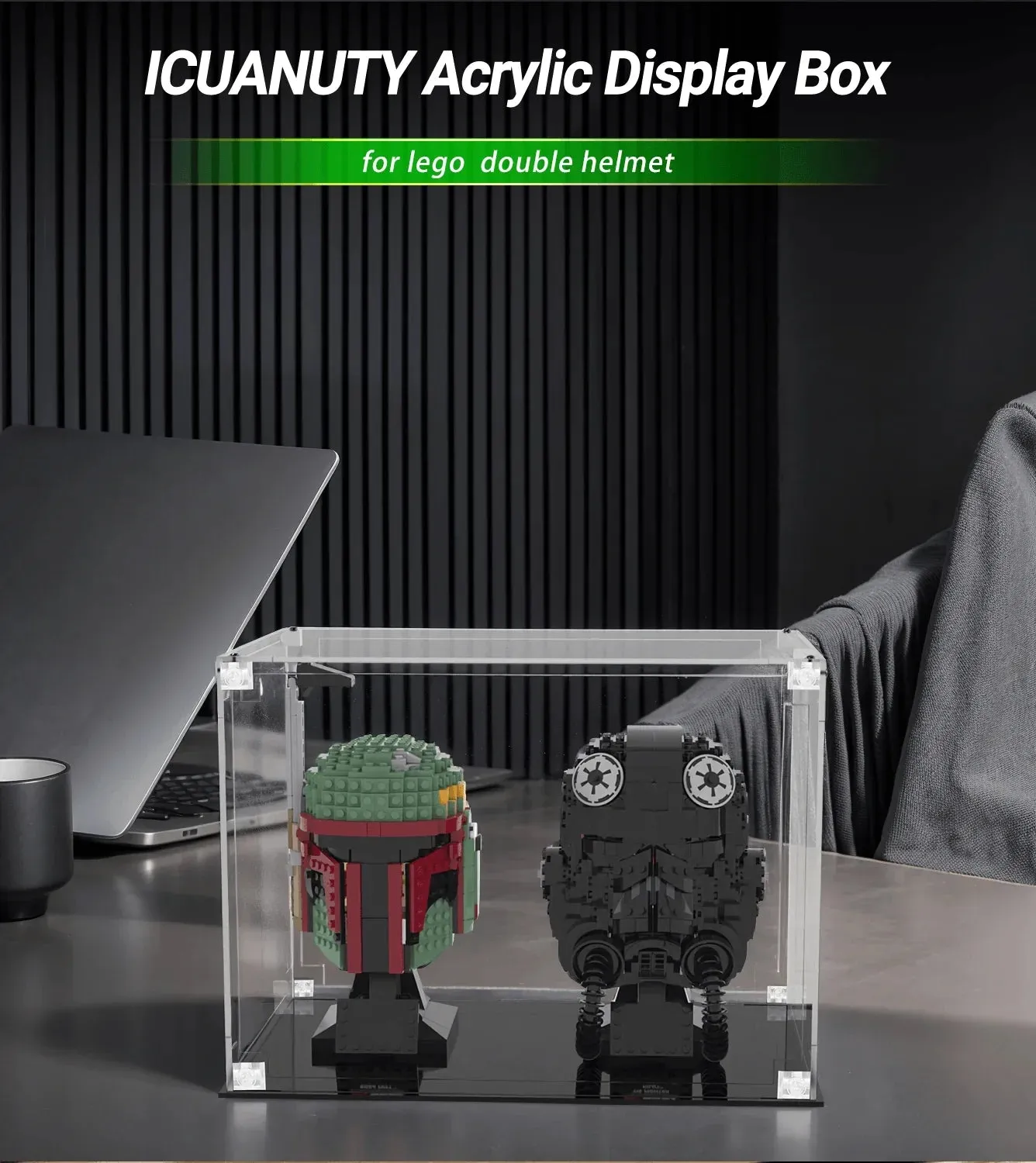 Vitrine für die Lego Star Wars Helm-Serie — 4