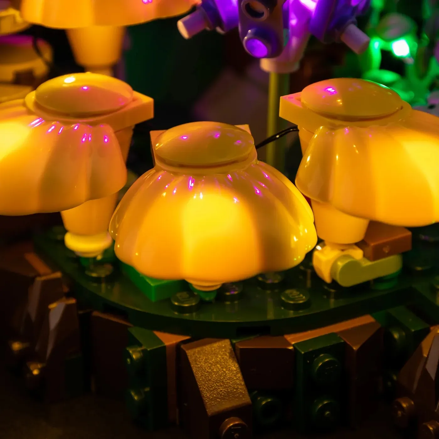 Premium Light Kit Compatible with LEGO Botanicals Woodland Mushrooms 11505 — 16