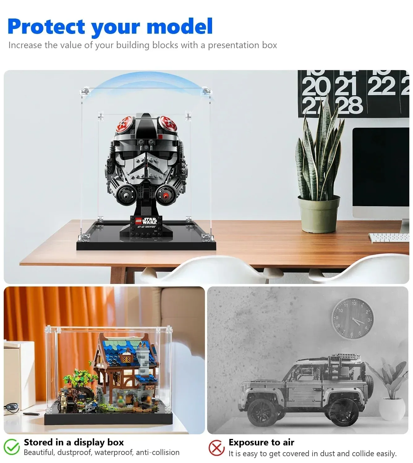 Monter för LEGO® Star Wars™ AT-AT Driver™ Helmet 75429 — 3