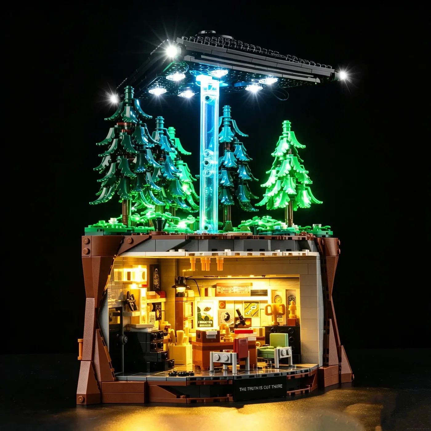 Premium apšvietimo rinkinys, suderinamas su LEGO Ideas The X-Files 21369 — 7