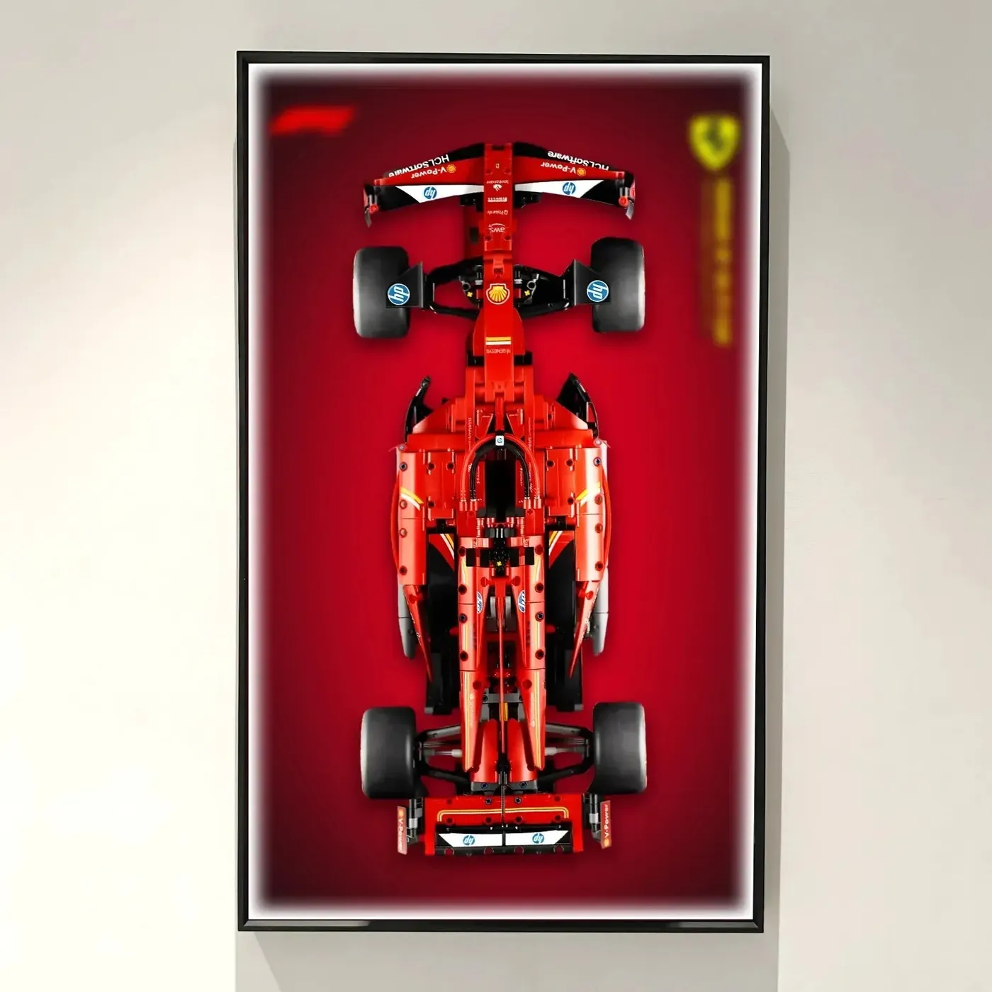 [Seria SpectraFlow] Ramka ekspozycyjna na ścianę do samochodu Lego Technic™ Formula 1™ — 11