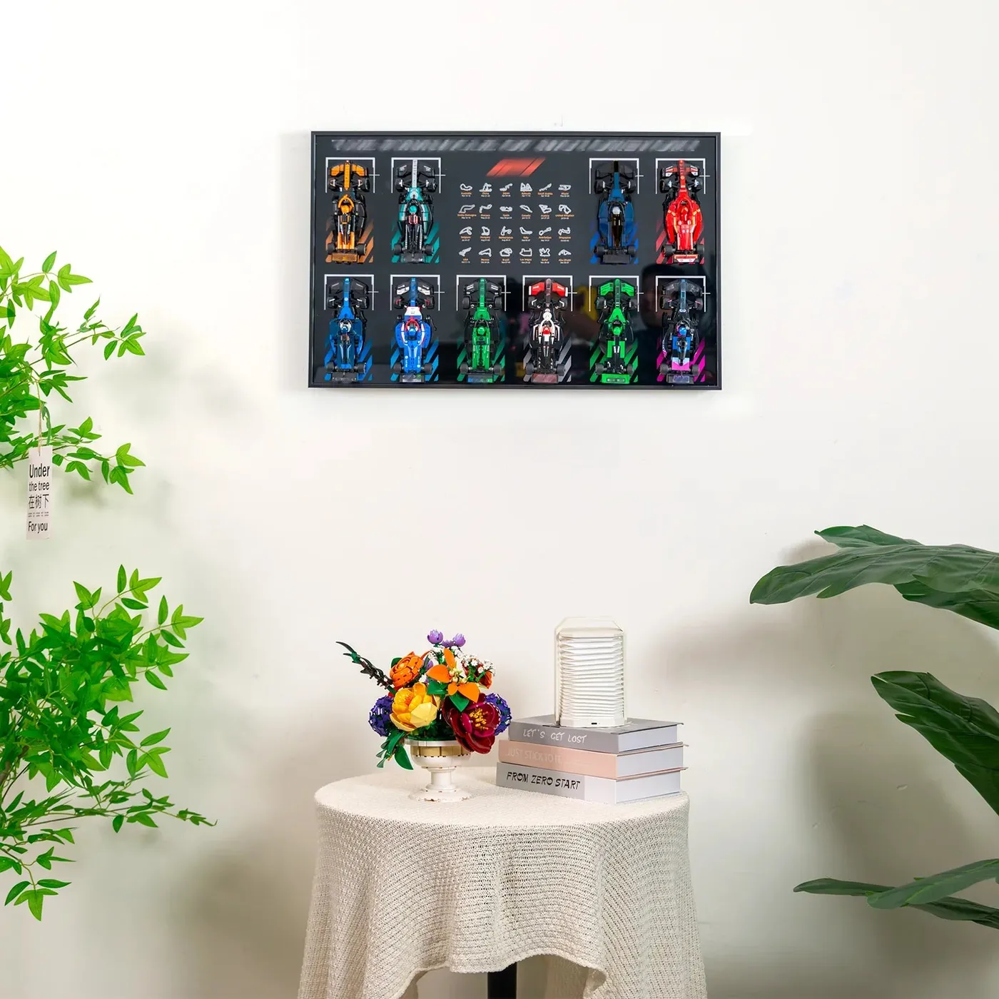 Displayram kompatibel med LEGO® Speed Champions 2025 F1-kollektionen — 5