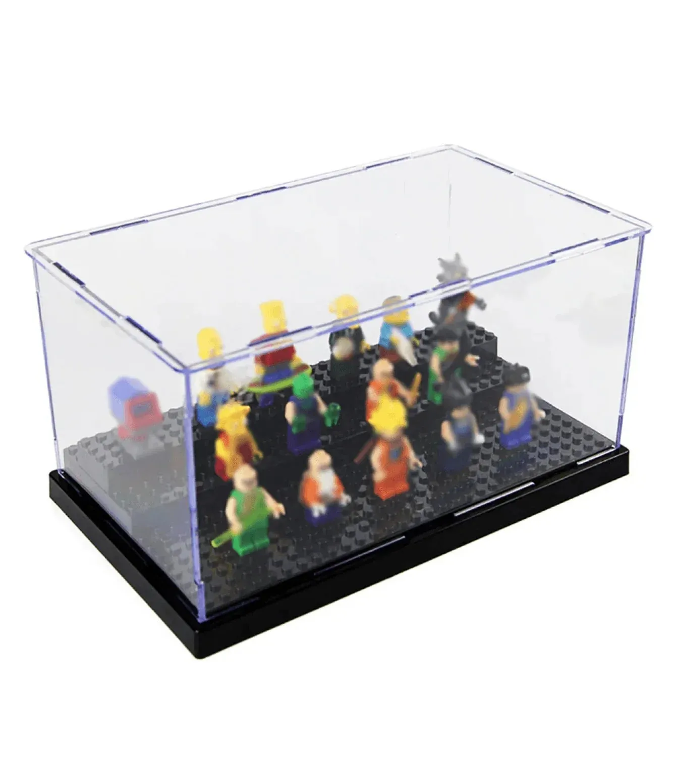 Display MiniFigure Case for Building Block Puppet Figure