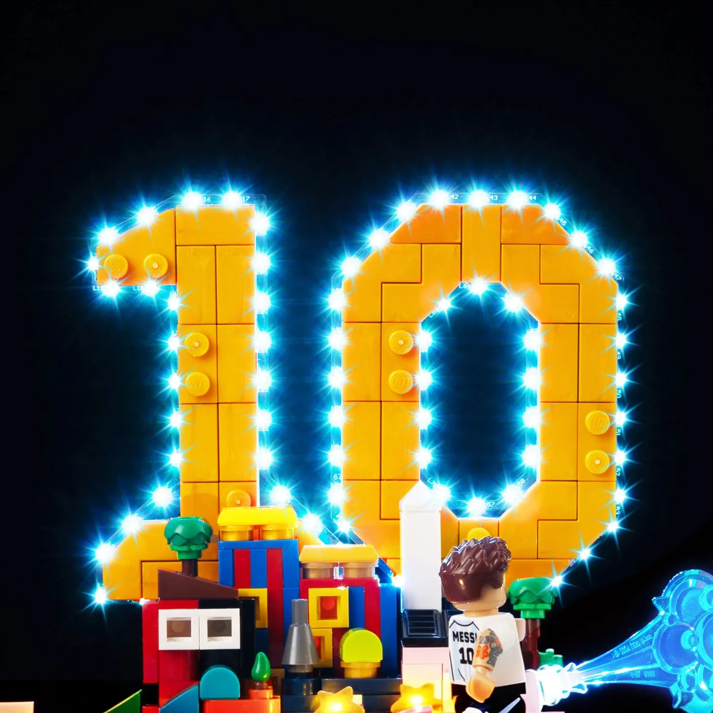 Premium Light Kit Compatible with LEGO® Editions Lionel Messi – Soccer Highlights 43011 — 20