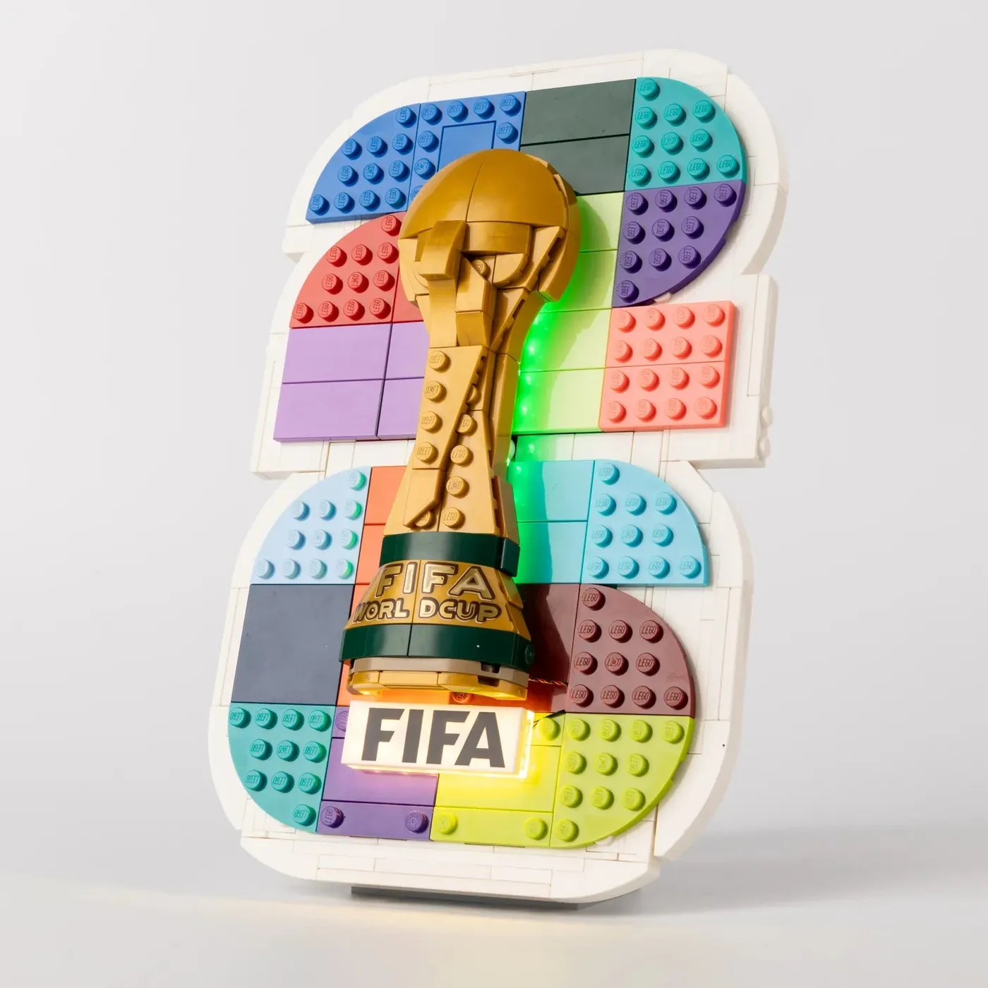 Premium Light Kit Compatible with LEGO® Editions FIFA World Cup 2026™ Official Emblem 43032 — 28