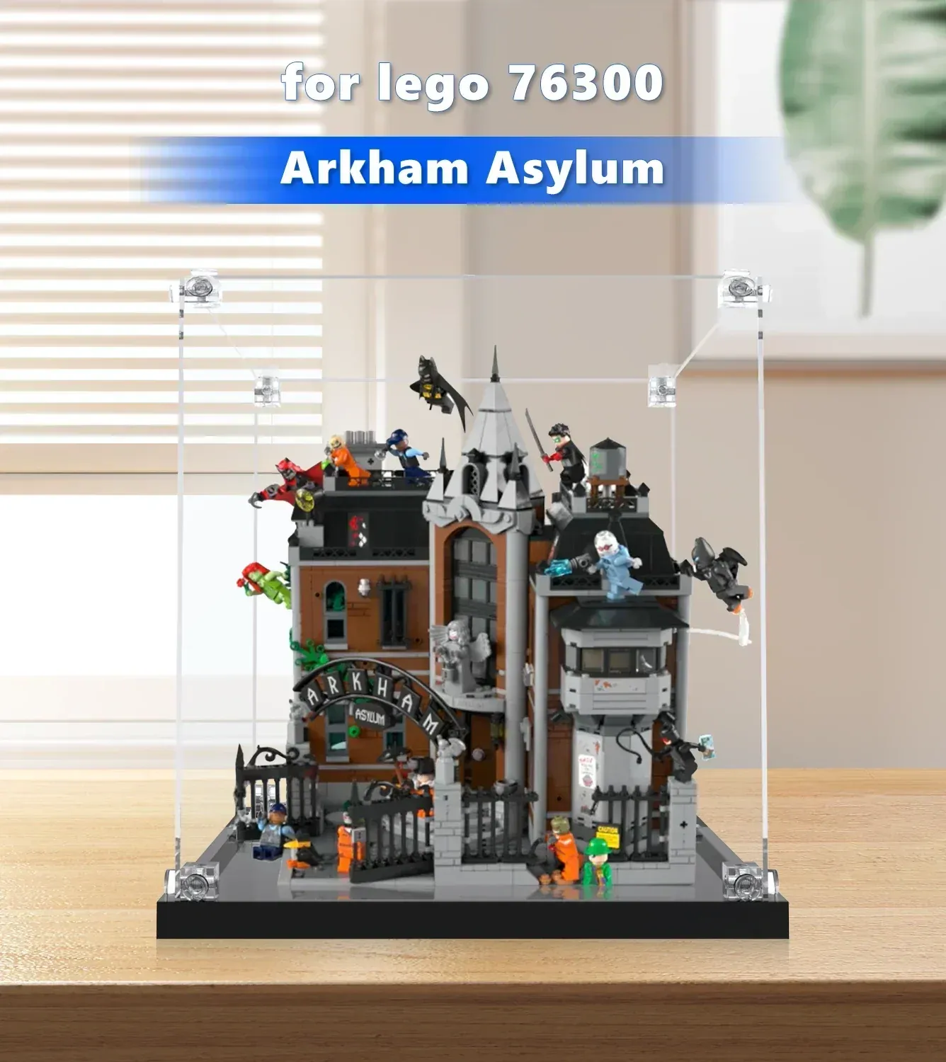 Vitrine für LEGO® Batman™ Arkham Asylum™ 76300 — 12