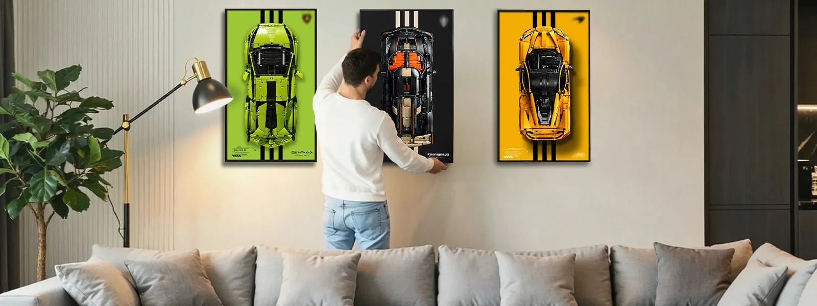 Der beste Displayrahmen für LEGO® Autos