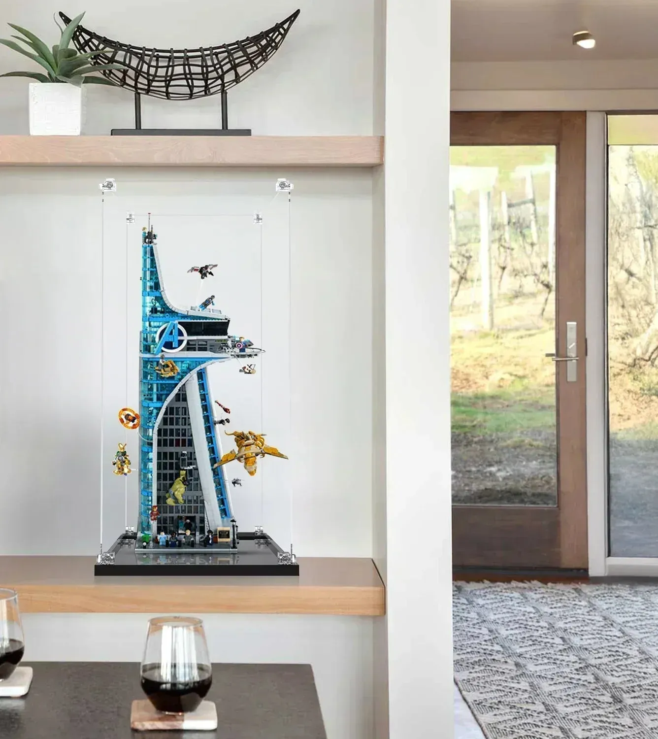 Exklusiv montrar i akryl för LEGO® Marvel Avengers Tower (76269) — 17