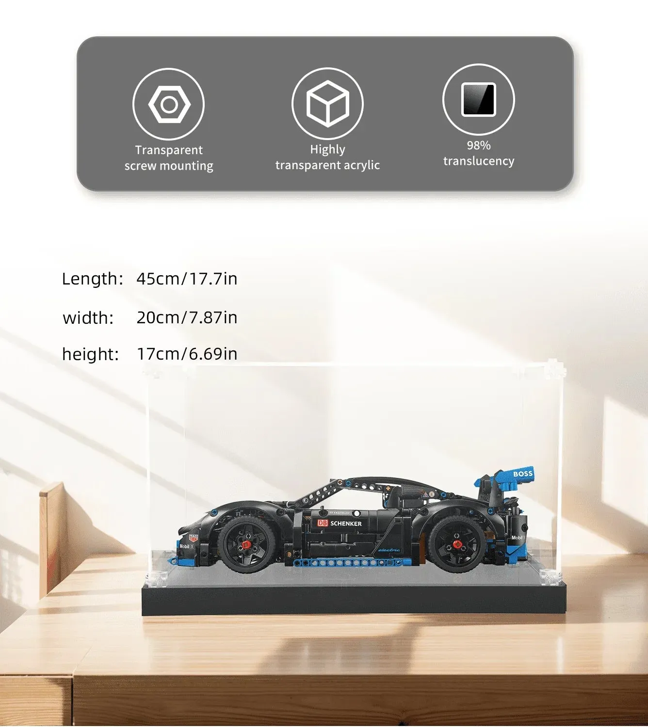 Monter för LEGO Porsche GT4 e-Performance Race Car 42176 — 6