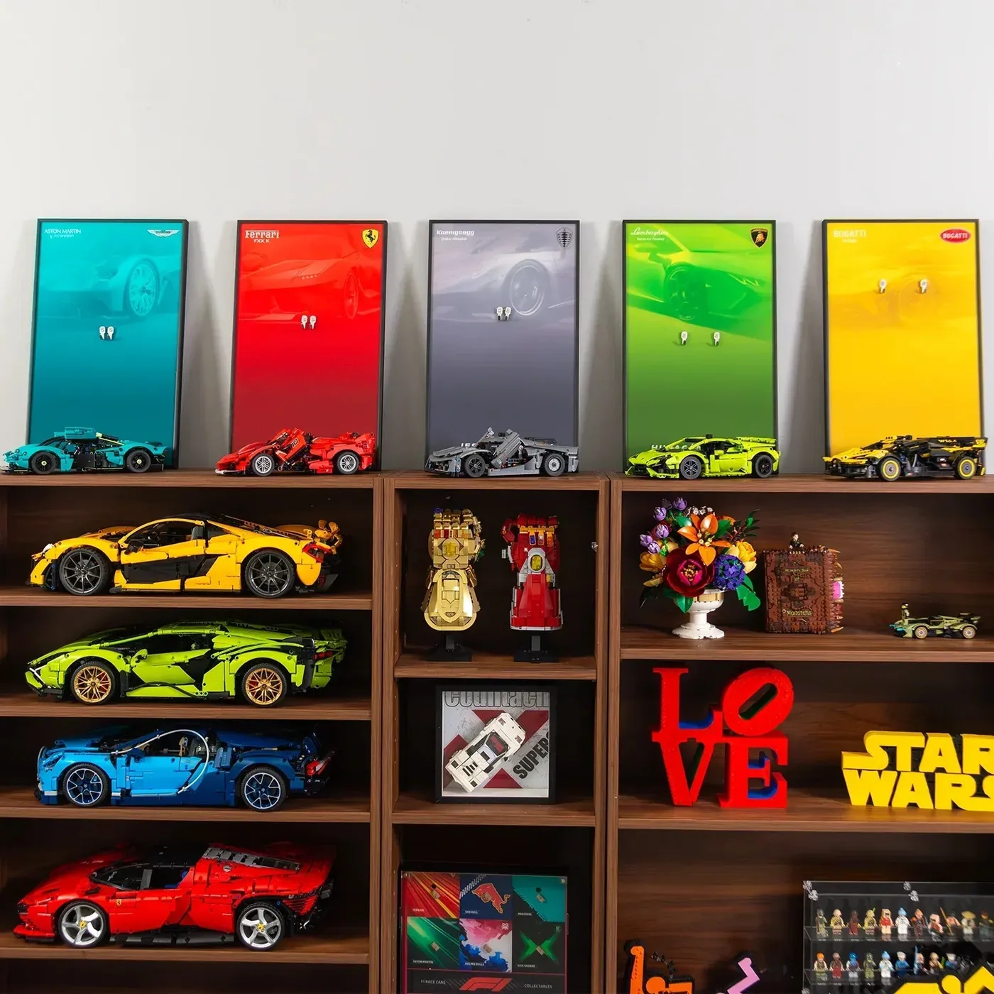 Wandrahmen für LEGO Technic Lamborghini Huracán Tecnica 42161 — 6